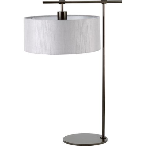 Elstead Balance - Lampada da tavolo 1 luce marrone scuro, E27
