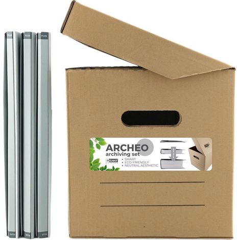 Juego de rectángulos Archeo D. gris (1/5)