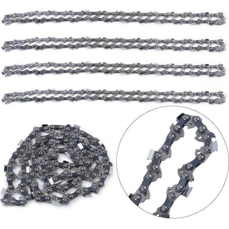 Chaine tronconneuse 3 x MS170 Chaîne de tronçonneuse 35 cm 3/8"LP 50 Maillons d'Entraînement 1.1 mm, Faible Rebond compatible avec Stihl 3610 000 0050 accessoire pour tronçonneuse
