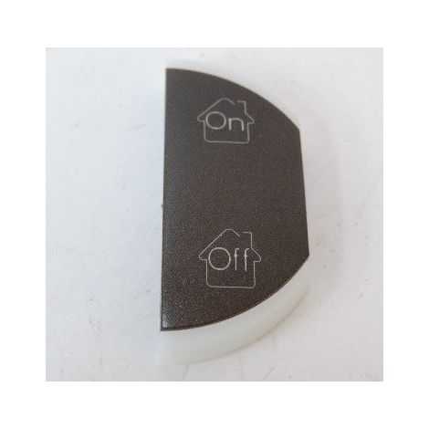 Enjoliveur simple Céliane marquages GEN , ON et OFF montage droite - graphite LEGRAND 064856