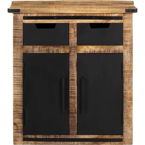 Maison Exclusive - Credenza con 2 Cassetti 55x35x60 cm Legno Massello di Mango (1/5)