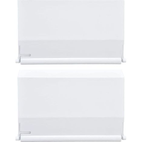 2 Pièces Volet de Skimmer Piscine, 19.5 x 14 cm Piscine Filtre écumoire Porte Déversoir pour Skimmer, Déflecteur de Déversoir de Porte de Piscine, Piscine écumoire Clapet Porte pour Piscine (1/5)