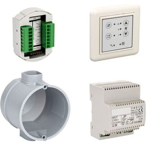 STIEBEL ELTRON Kit de commande ZLWE 40-4 pour jusqu'à 4 unités de ventilation, 236670
