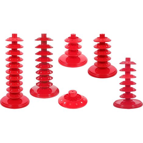 6 Pièces Présentoir à Sucettes Réglable Support Solide pour Cake Pops Organisateur de Dessert pour Fête Mariage et Buffet (1/5)