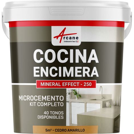 Microcemento cocina: para encimera y suelo de la cocina