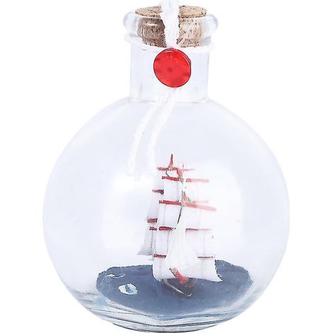 1 Stück Treibflaschen-Ornament für Zuhause, Schreibtisch, Hotel