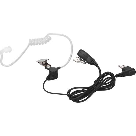 Écouteur à tube acoustique avec transmission sonore claire, oreillette 2 broches pour talkie-walkie CP040 EP450 GP3688 CP200 BPR40 M (1/5)