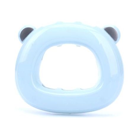 Porte-Brosse À Dents - Ours En Dessin Animé - Ventouse Murale - Salle De Bain - Bleu - 1 Pièce