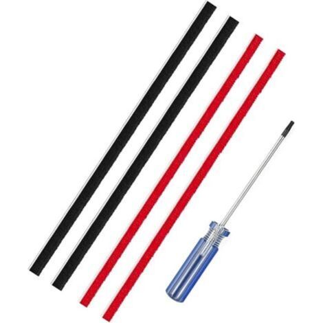 Set mit 4 Ersatz-Walzenbürstenstreifen für Dyson Staubsauger V6, V7, V8, V10, Ersatzteile für Walzenbürstenstreifen inklusive Schraubendreher (1/5)