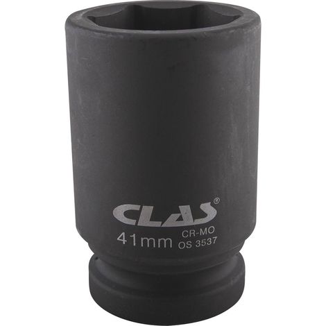 Douille choc 6 pans longue 41mm 1" DIN ISO 3129 Cr-Mo - OS 3537 - CLAS Equipements