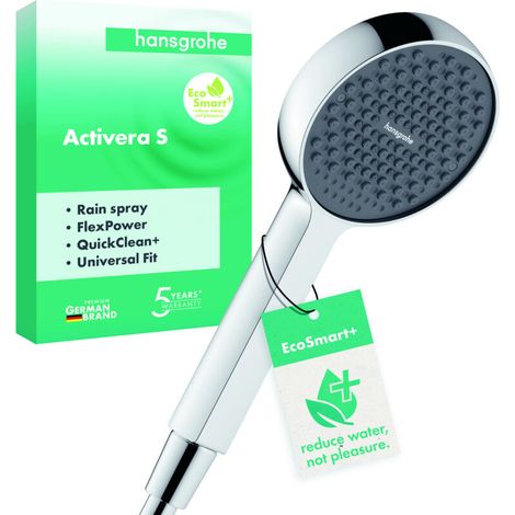 Activera S - Pommeau de douche, EcoSmart+, chrome 28032000 (1/5)