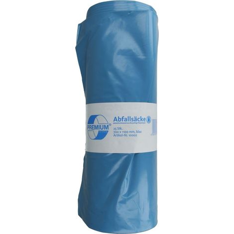 Sacs poubelles PREMIUM® 100µ, 120 L en polyéthylène recyclé