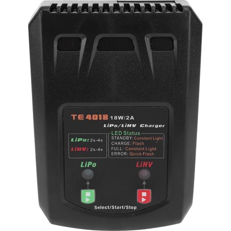 Chargeur LiHV 18W équilibreur haute tension pour batterie 2S 3S 4S, voiture avion bateau jouet, prise américaine (1/5)
