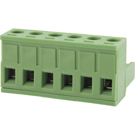 Degson Stiftgehäuse-Kabel  Polzahl Gesamt 6 Rastermaß: 5.08 mm 2EDGK-5.08-06P-14-00AH-1 1 St.