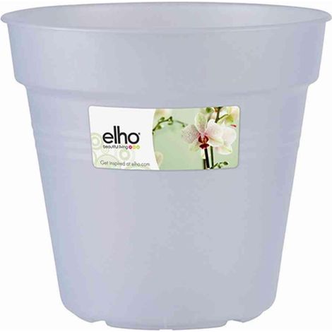 Elho Übertopf Green Basic Orchidee Ø 17 x 16 cm transparent Kunststofftöpfe