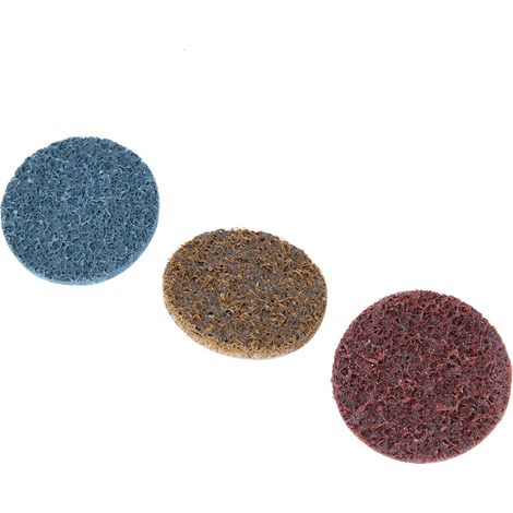 Lot de 10 disques abrasifs nylon spiralé poli, outils de ponçage métal, haute performance, pour meuleuse, finition lisse, 100mm (1/3)