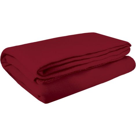Manta polar extra grande REST  Rojo loto
