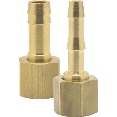 Manguera de aire elmag con tuerca cautiva 9 mm latón