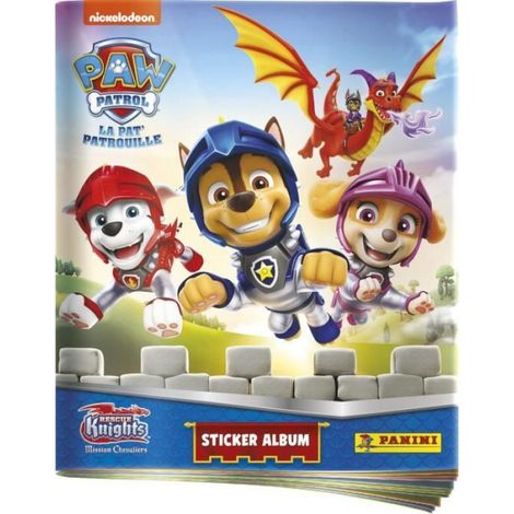 Album Stickers - Pat' Patrouille Mission Chevaliers - 32 Pages - Encart Central - 1 Pièce (1/2)