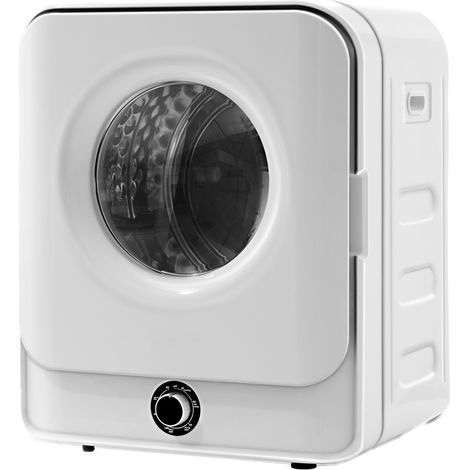 Fortuna Lai – Sèche-linge d'échappement 3kg jusqu'à 4,5kg – 830W – 5 programmes – Protection contre la surchauffe – Montage mural – Classe énergétique C