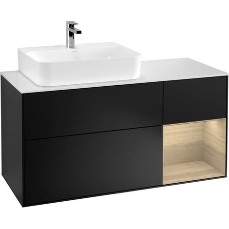 Villeroy & Boch F151PCPD Meuble sous-lavabo Finion F15
