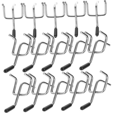 Pieces Metal Hooks for Pegboard Heavy Duty Iron Hook for