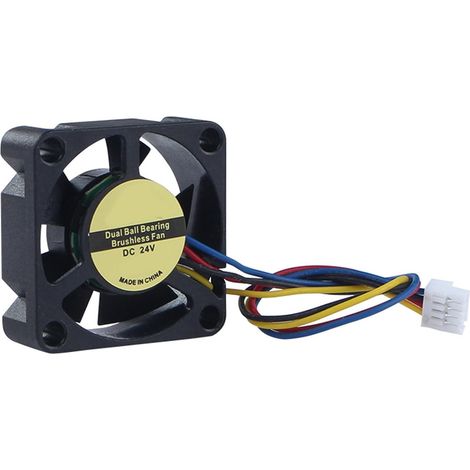 Hochdruck-Turbinenlüfter 3010, 30 x 10 mm, 24 V, Doppelkugellager, verbessert die Kühlung für ABS-Materialien, präziser Luftstrom, Richtungslüfter für mehr (1/5)