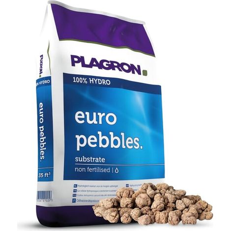 Plagron Euro Pebbles 10 Liter Blähton Hydrokultur Substrat Tongranulat (1/5)
