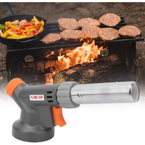 Chalumeau à gaz portable à allumage électronique réglable pour soudage en extérieur 1500℃ (1/5)