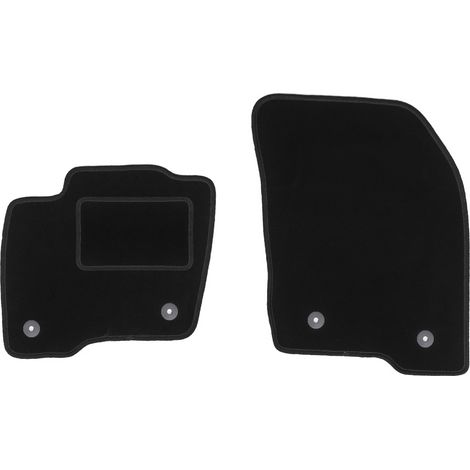 Alfombrillas delanteras negras para Ford S-MAX MK2 monovolumen (2015-) (1/5)
