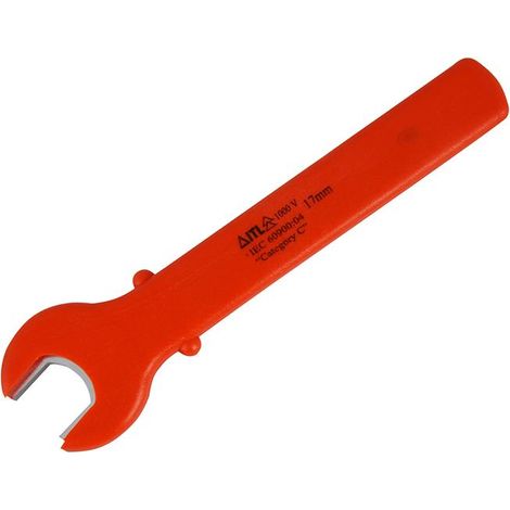 ITL Totally Insulated Open-End Spanner 17 mm IEC 60900 Category C (1/3)