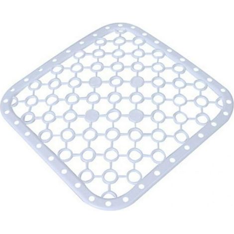 Lot de 2 Tapis de Séchage pour Évier en Plastique, Protection Antidérapante et Résistante aux Rayures, Coussin d'Égouttement Luxueux pour Cuisine