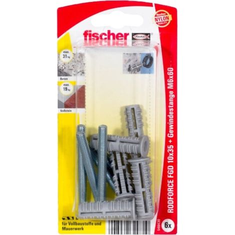 fischer Rodforce FGD 10 M6 TR 60 K 5 pièces (1/5)