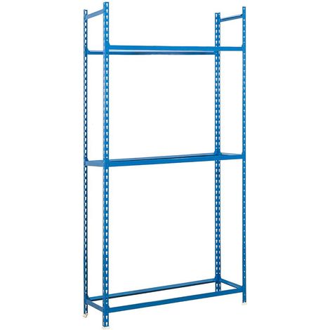 Simonrack Metallregal blau 3 Regale 90 kg