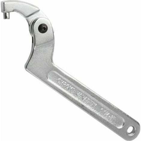 [JAMAIS UTILISÉ]Clés à ergot articulées ajustable pour écrous à encoches 32-76mm，1 article (1/4)