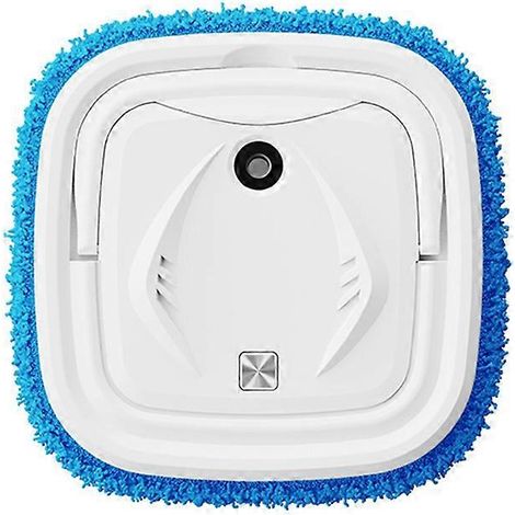 Aspirateur robot intelligent sans fil, balayeuse rotative, nettoyage puissant, humidification par pulvérisation, séchage et lavage, blanc (1/5)