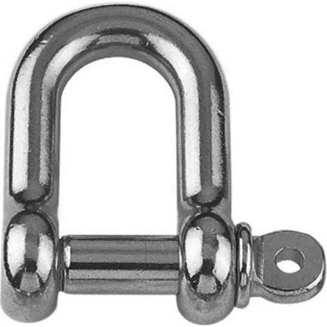 20x Manille droite Acier inoxydable (Inox) A4 8MM (1/3)