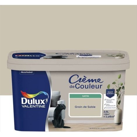 Valentine Crema de Color Satin 2.5l Grano de Arena - Dulux Valentine