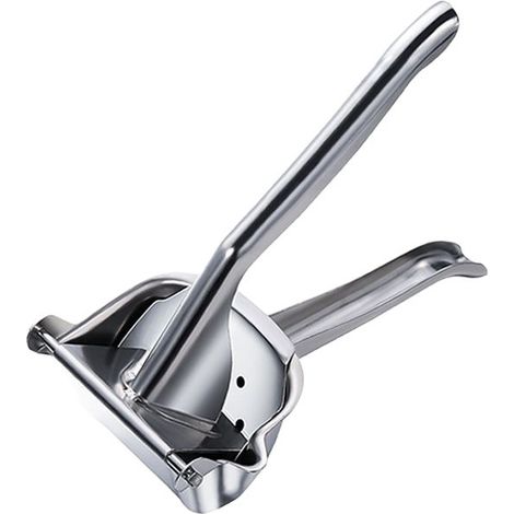Manuelle Zitruspresse, Limettenpresse aus Edelstahl 304, manueller Zitrusentsafter, Küchenaccessoire mit komfortablem Griff, Frischsaftentferner, geeignet für Zitronen, Trauben und andere Früchte.