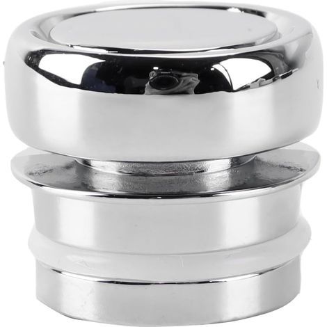 Cigarette Lighter Plug Zinc Alloy Dust Cover Universal Waterproof Cigarette Lighter Socket Accessories Replacement for Dustproof Plug (Silver)