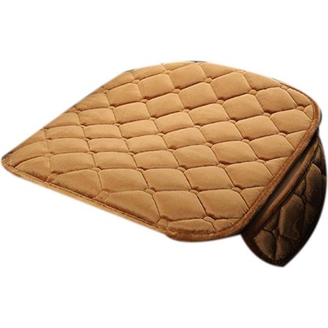Housse d'hiver chaude et antidérapante pour chaise avant - Coussin respirant pour voiture - Violet (1/5)