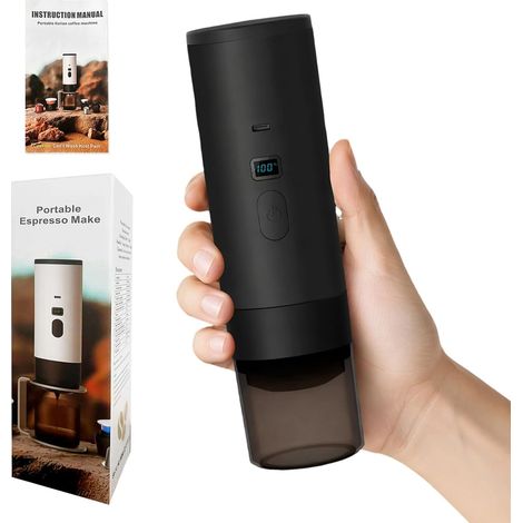 Machine café portable 3 en 1 auto chauffante écran LED USB C (1/5)