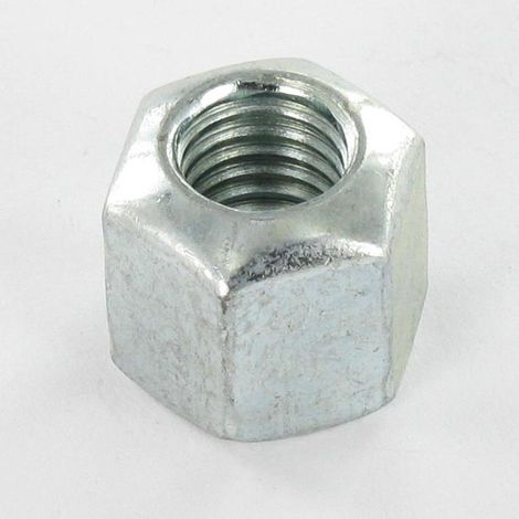 Écrou hexagonale M16 Classe 10 DIN 6330B Acier zingué - 1 pièce (1/2)