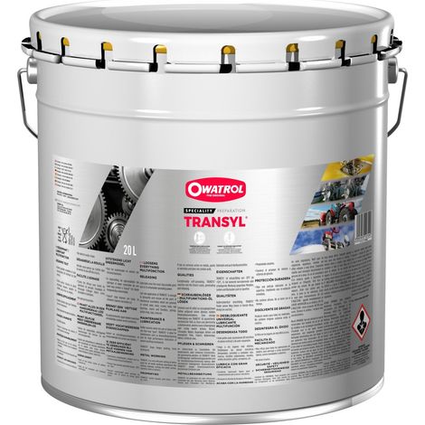 Owatrol – Dégrippant et lubrifiant multifonction 20 litres – Pour métaux, élimine rouille et cambouis – Application facile dans espaces confinés