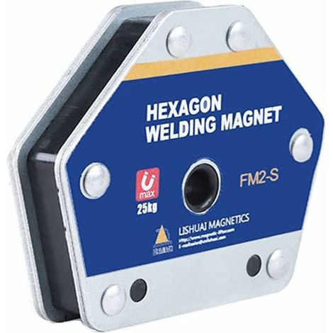 Aimants pour soudage,FM2-S Max 25 kg Angle magnétique pour soudage Pour support d'angle 30 °, 45 °, 60 °, 75 °, 90 °,105 °-LIAIKI (1/5)