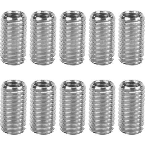 Inserts filetés male femelle, écrou réducteur, outil de réparation en acier inoxydable, matériel industriel 10 pièces (1/5)