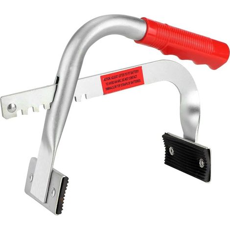 Pince de levage latéral ajustable pour batterie, porte-batterie robuste, outil de manutention lourde (1/5)