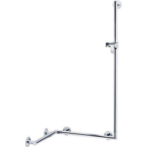 KEUCO PLAN Care main courante de douche avec barre de douche, (1/2)