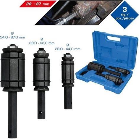 Brilliant Tools Auspuffrohrformer-Satz, 3-tlg.
