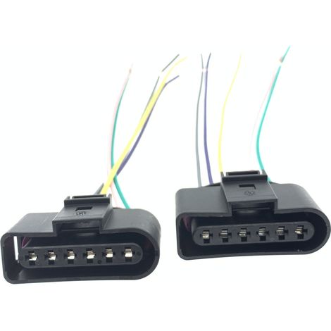 Compatible with rear light connectors, brake light and rear turn signal wiring harness connectors, and reverse gear connectors of Volkswagen Touran and Mercedes-Benz Vito. (1/5)